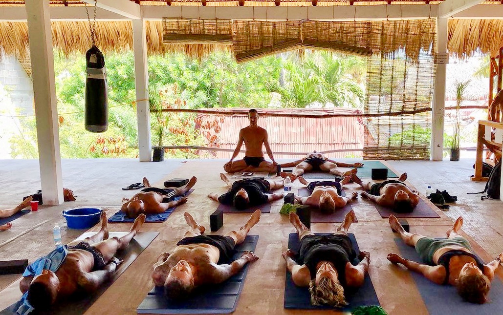 Zipolite Oaxaca Mexico yoga meditation retreat gay men