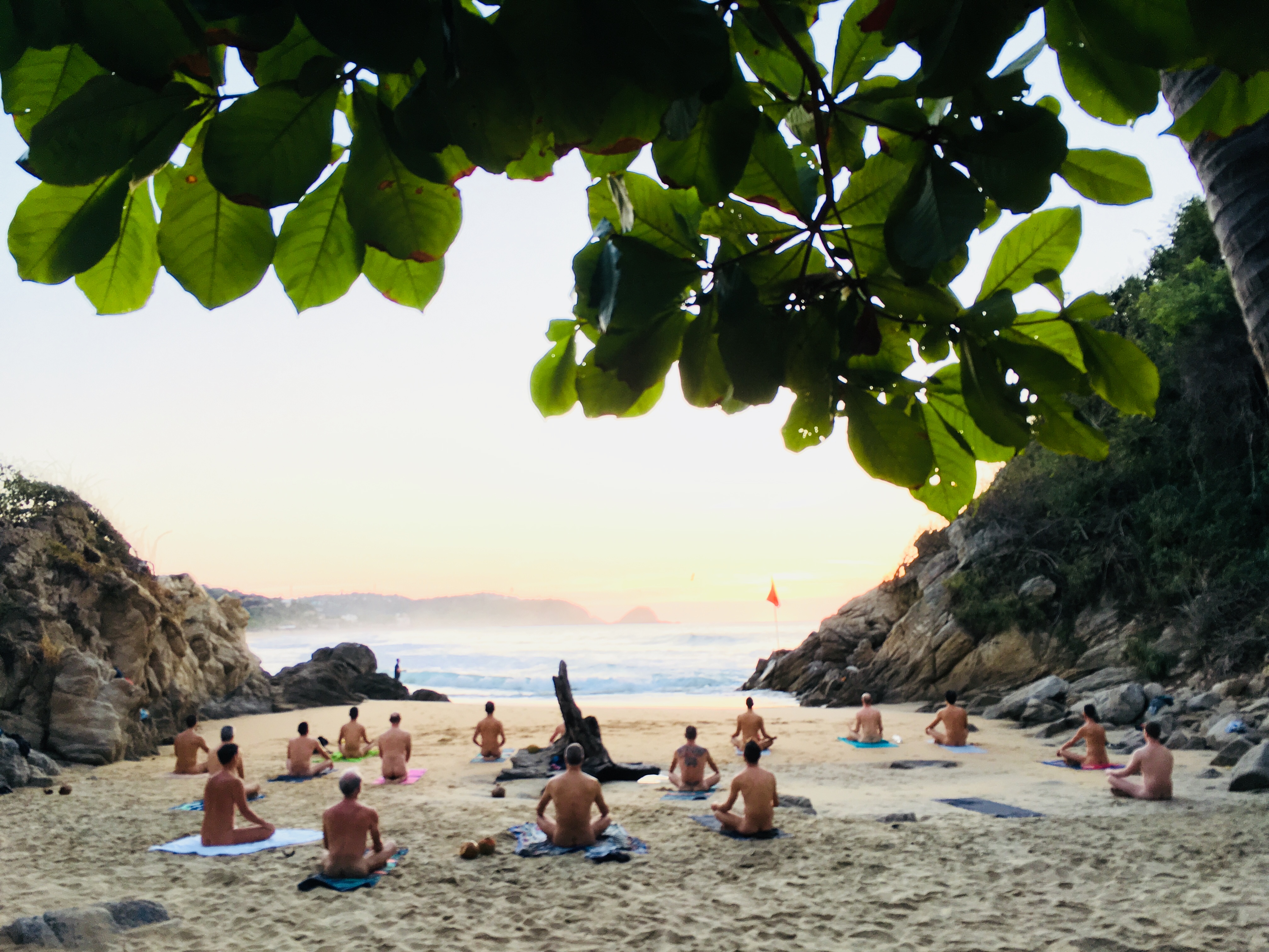 Massage techniques yoga retreat gay men Mexico