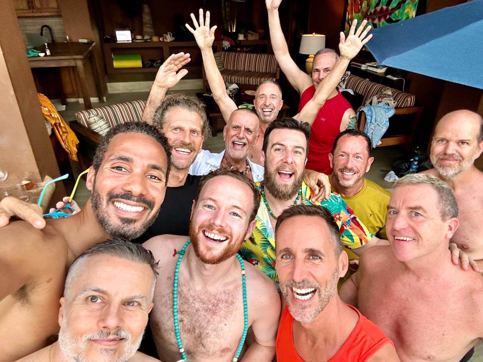 Gay men yoga retreat Zipolite Oaxaca Mexico